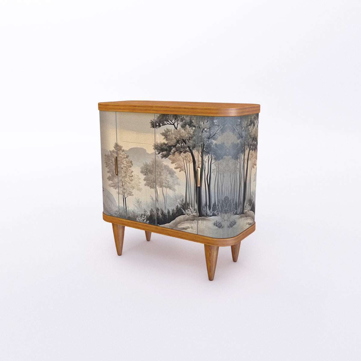 Vendure Hand-Painted Cabinet