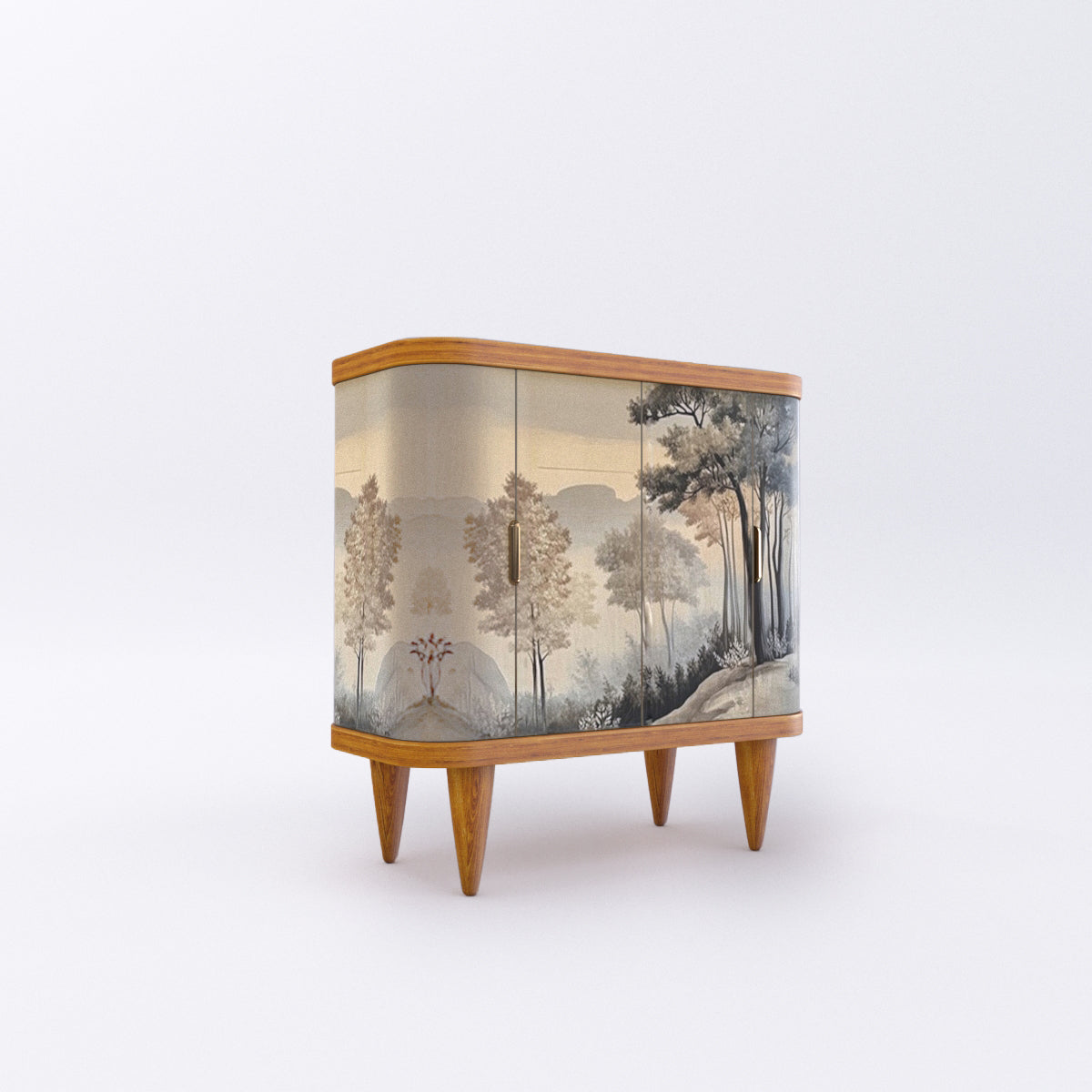 Vendure Hand-Painted Cabinet