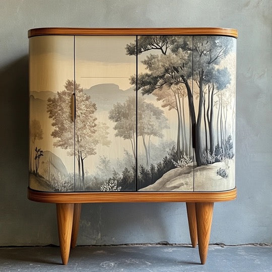 Vendure Hand-Painted Cabinet