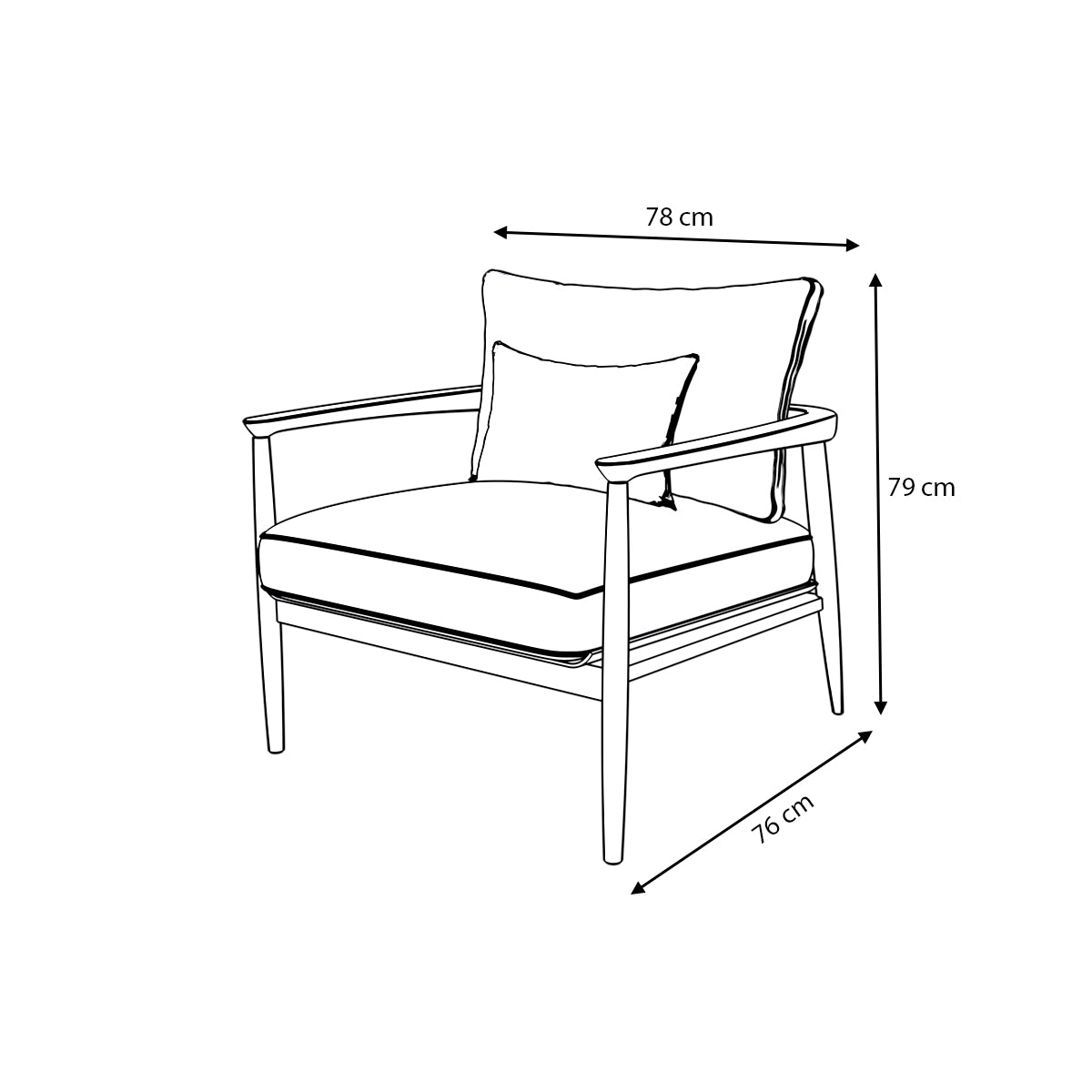 Indigo Chair