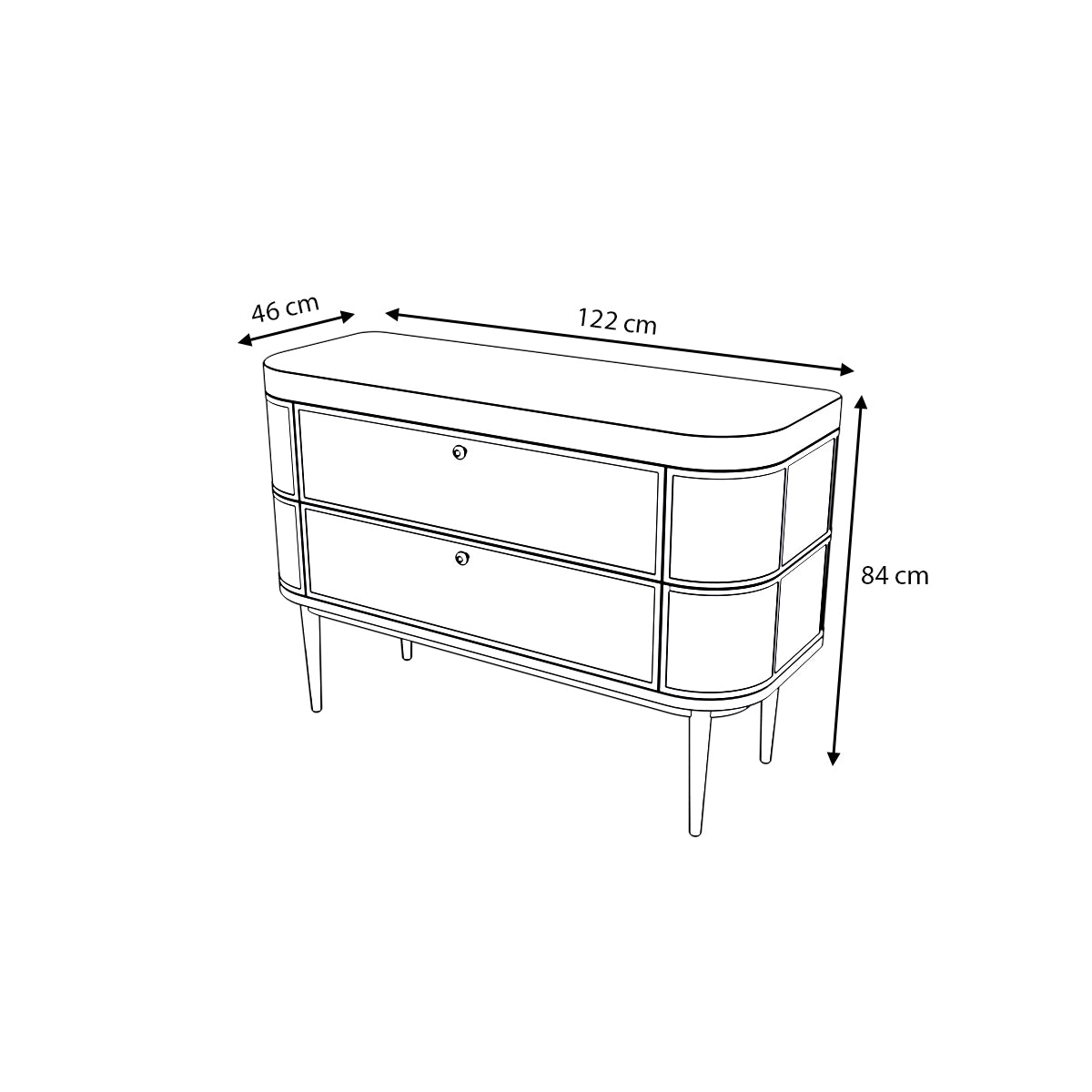 Roselle Sol Cabinet