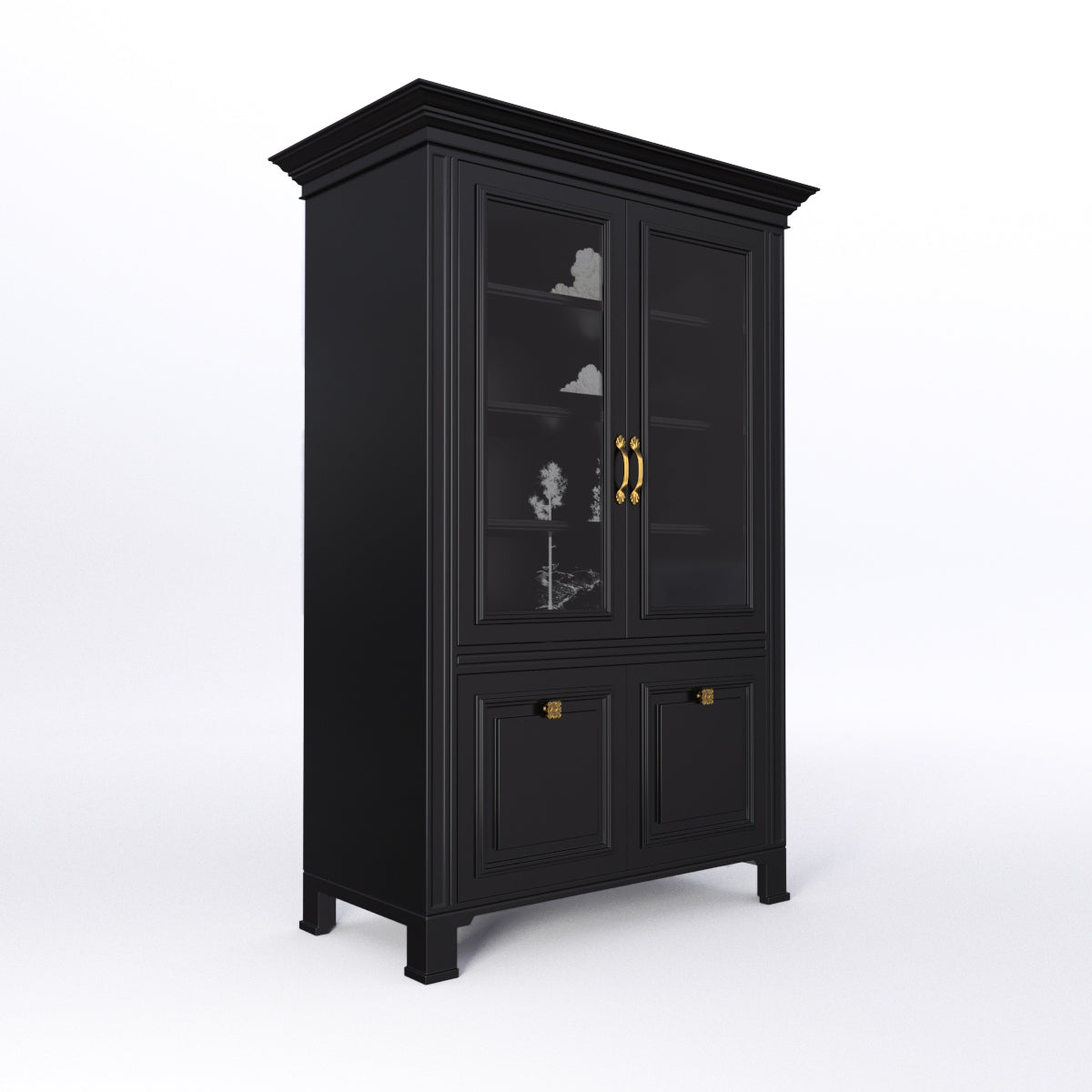Noirwood Hand-Painted Bar